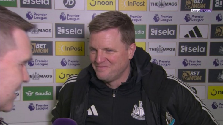 世界杯app下载-埃迪·豪：雅各布·拉姆塞的红牌过于严厉 绝杀取胜将被长久铭记